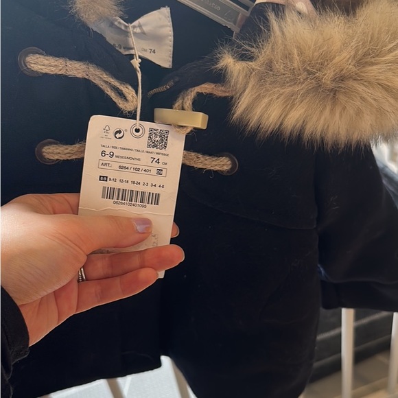 Zara baby coat (6-9 months) - Picture 3 of 4